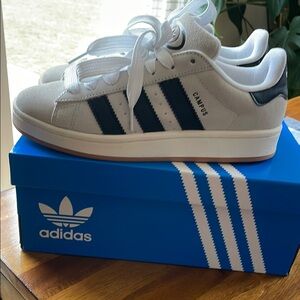 Adidas Women’s Campus Shoes - White and Black